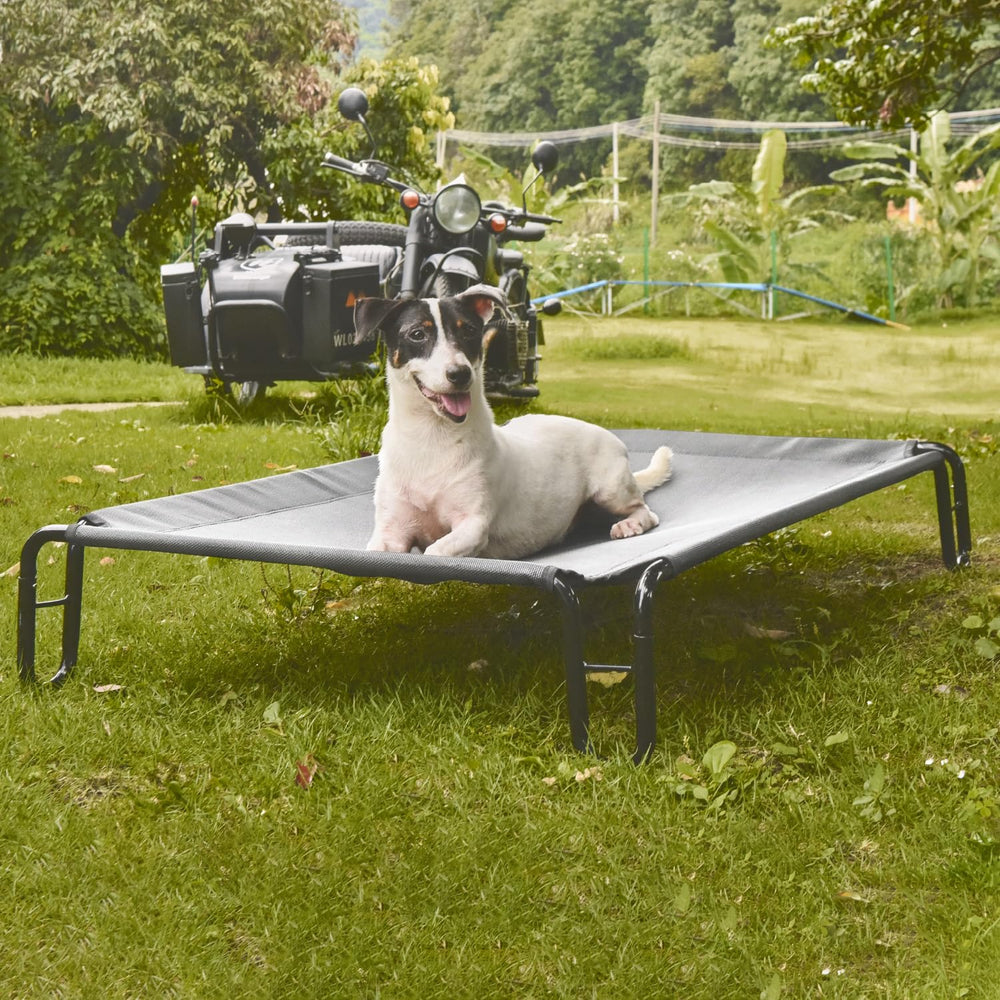 Pettycare elevated dog bed, waterproof mesh for cooling comfort