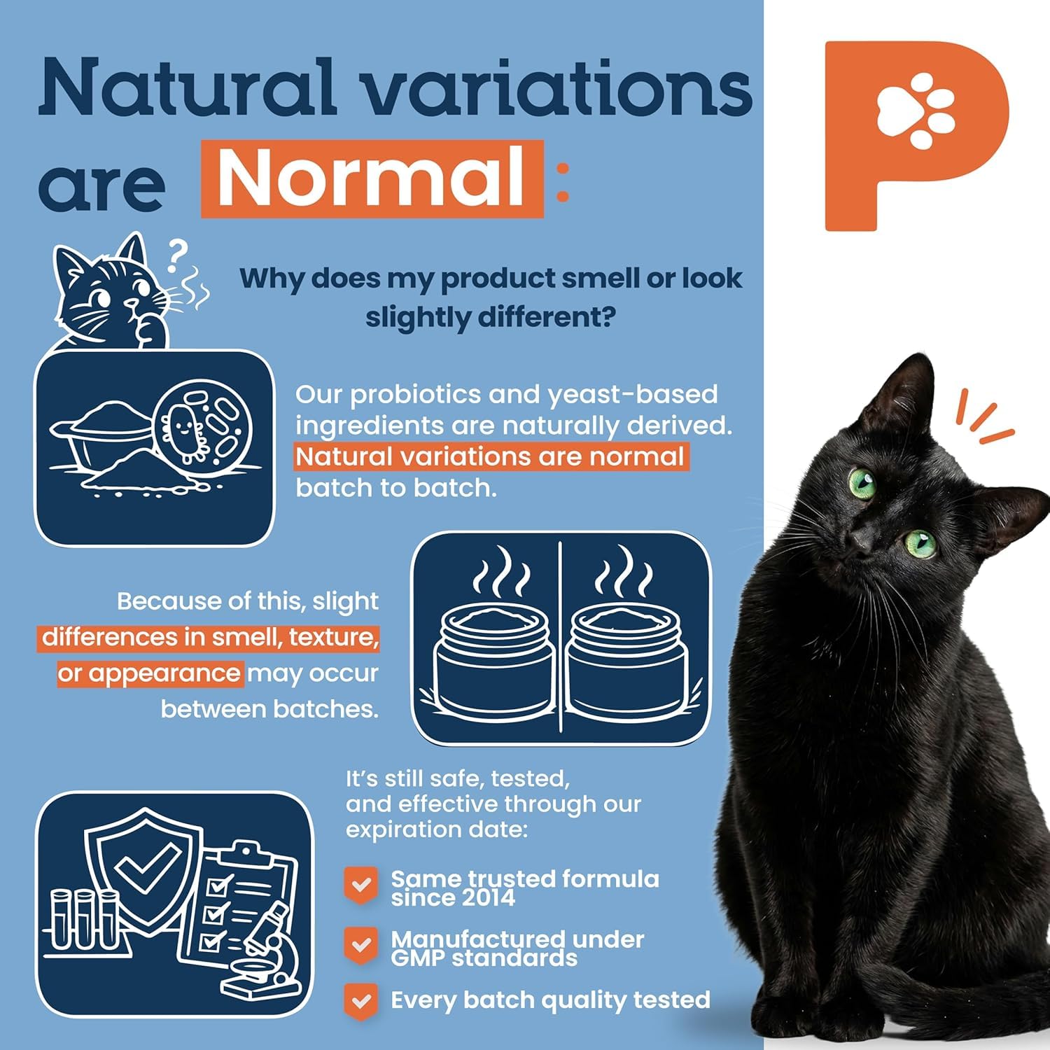PetUltimates cat skin and coat support icon suggests wellness benefits