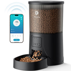 PETULTRA feeder WiFi setup enables easy remote control.