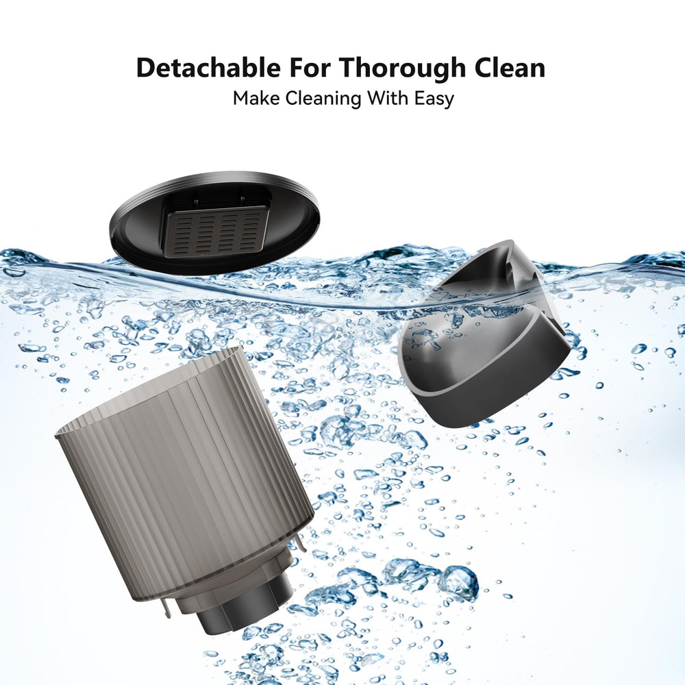 PETULTRA feeder is fully detachable for quick, thorough cleaning.