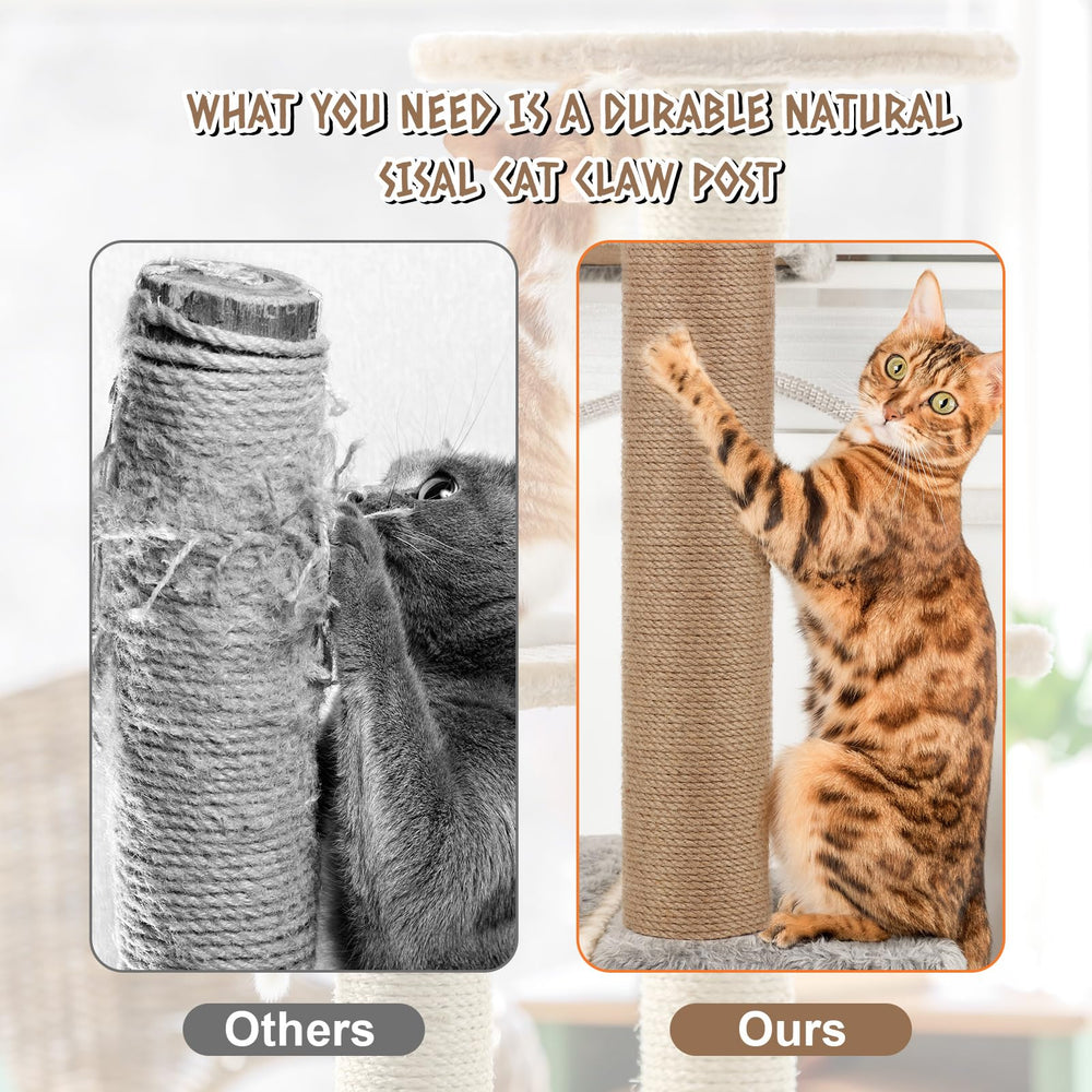 PETUOL 8mm screw compatibility for seamless cat furniture integration.