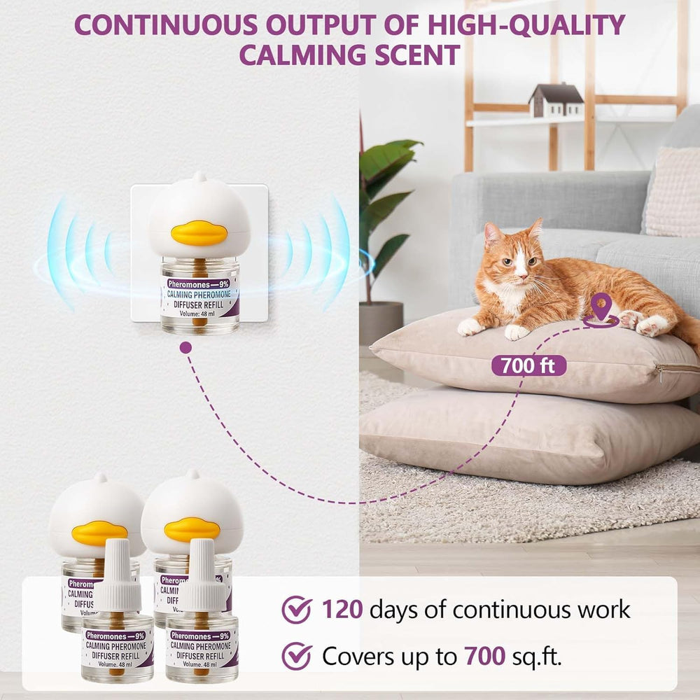 Peturarion calming diffuser refills pack for sustained stress relief