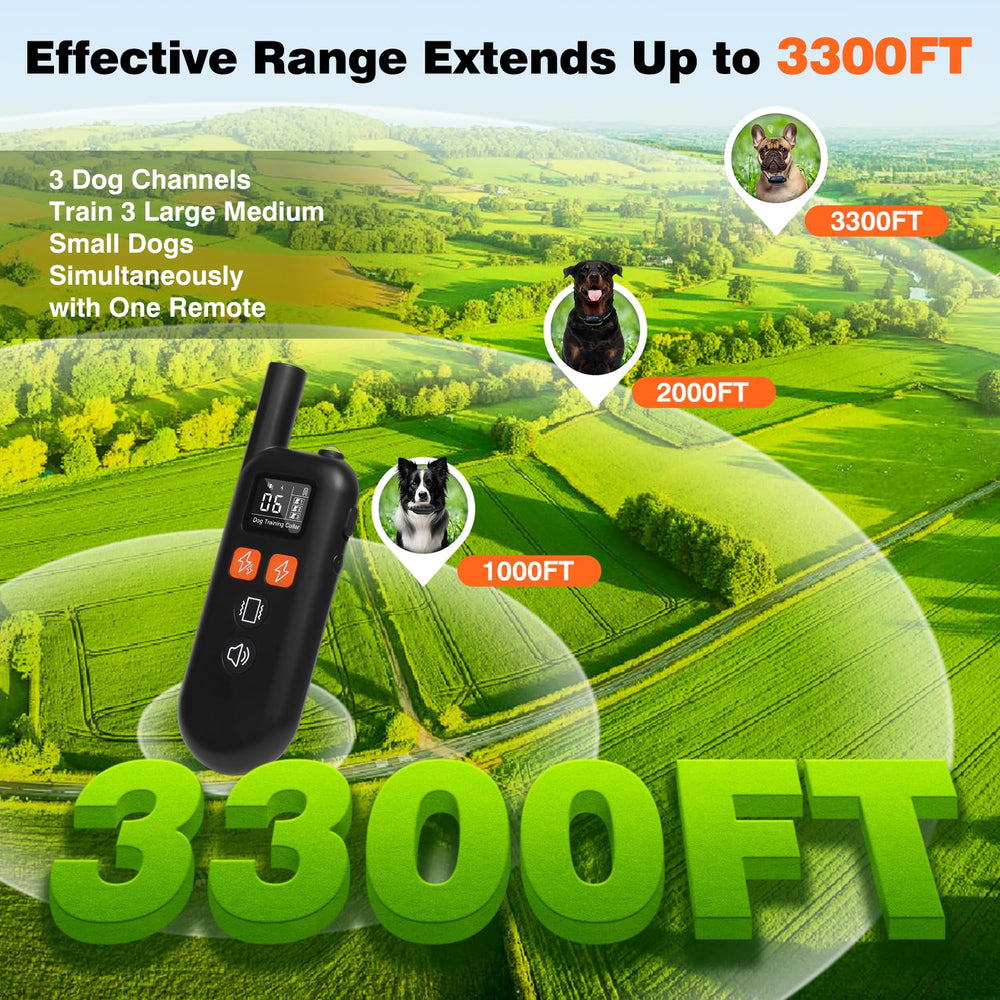 PETURE 3-pack provides ready-to-use collars for a multi-dog home