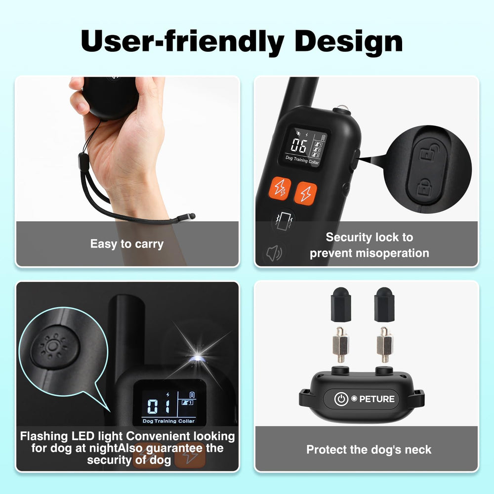 PETURE quick charge, up to 30 days of use between charges