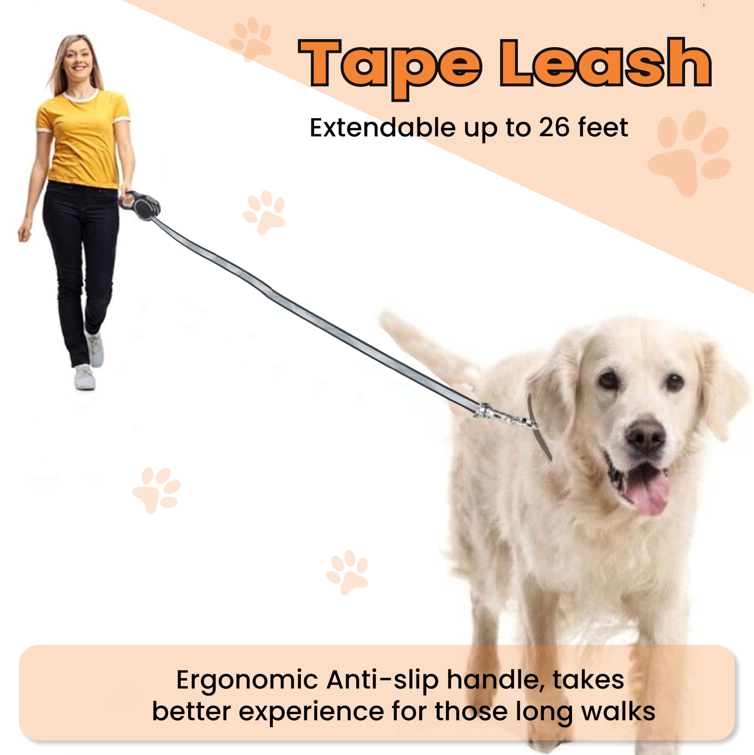 PetVest one-handed brake lock allows quick adjustments with one hand.