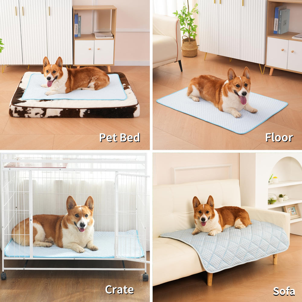 Petvolve cooling mat is easy to clean and durable for daily use.