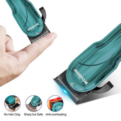 Petworthy Quiet Dog Clippers with four guide combs for versatile lengths