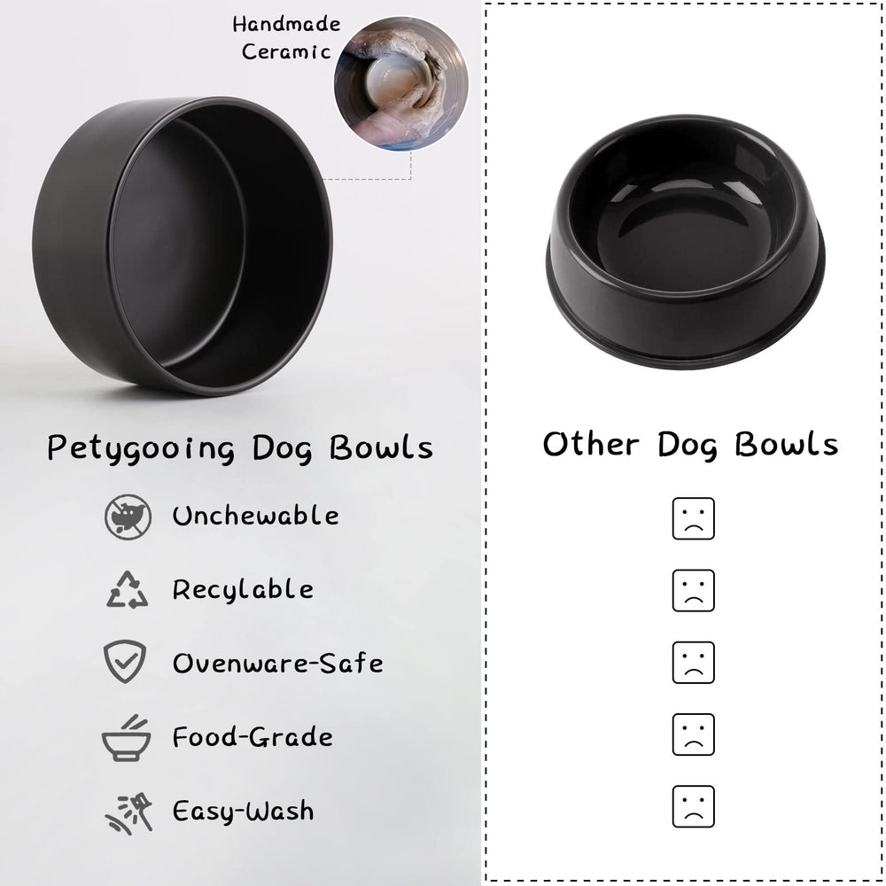 Dishwasher and microwave safe ceramic for easy cleaning.