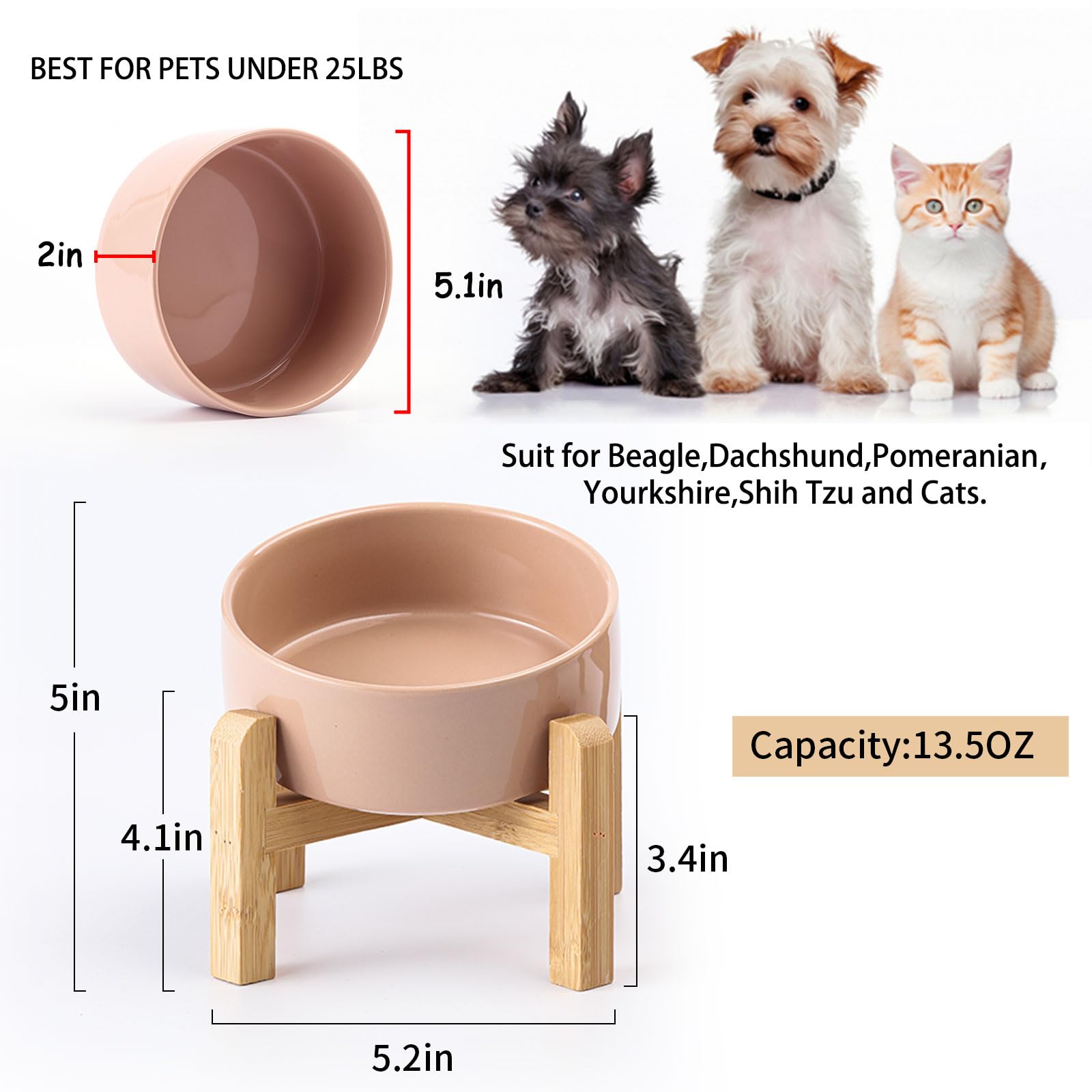 Petygooing ceramic porcelain dish is lead-free and easy to clean