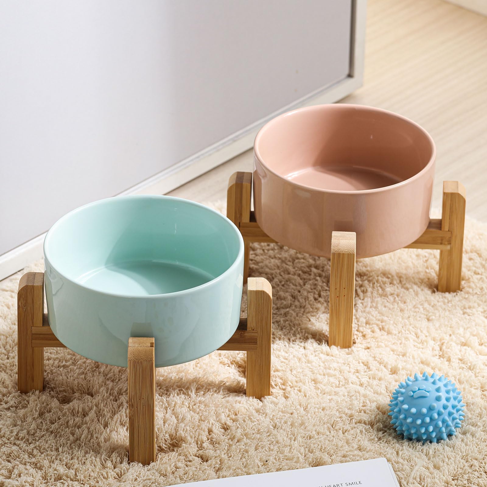 Petygooing ceramic bowl is microwave and dishwasher safe for quick cleaning