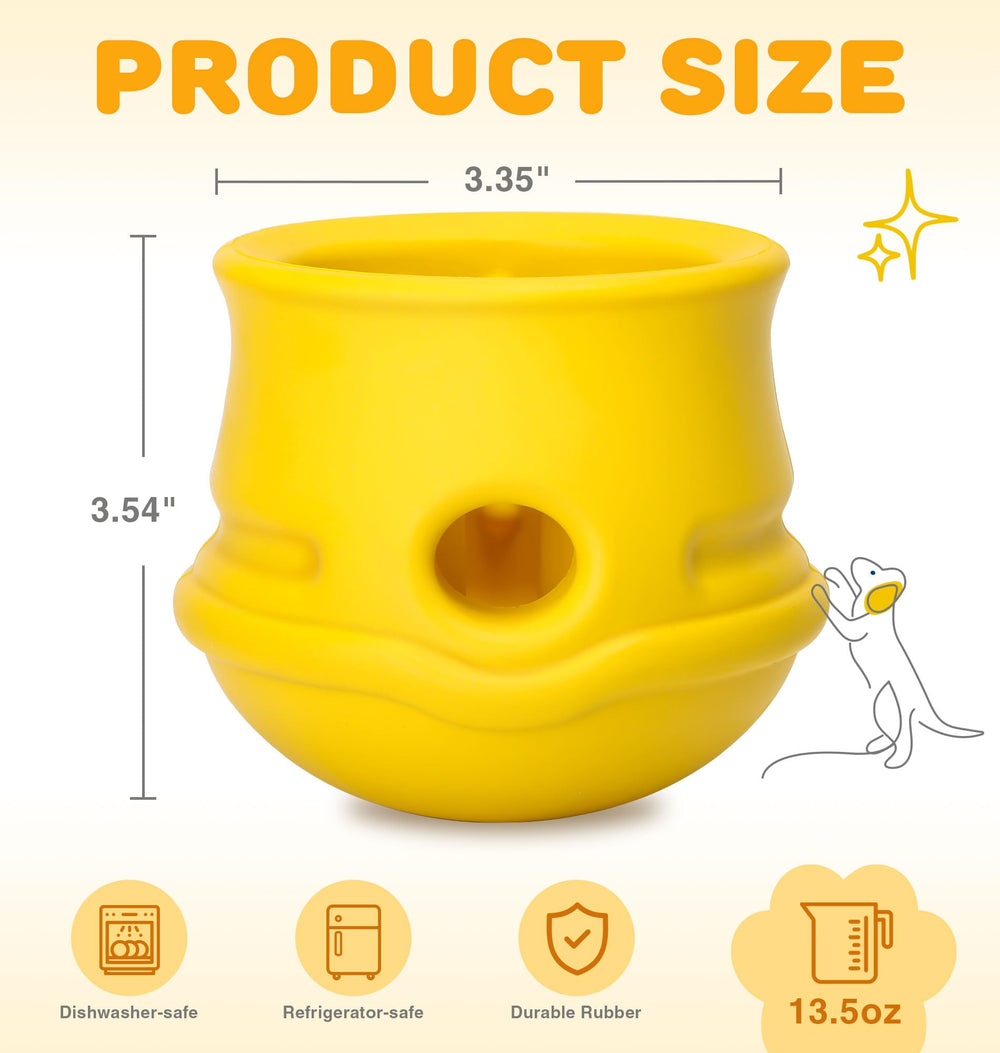 PetZee durable natural rubber dog toy designed for safe chewing