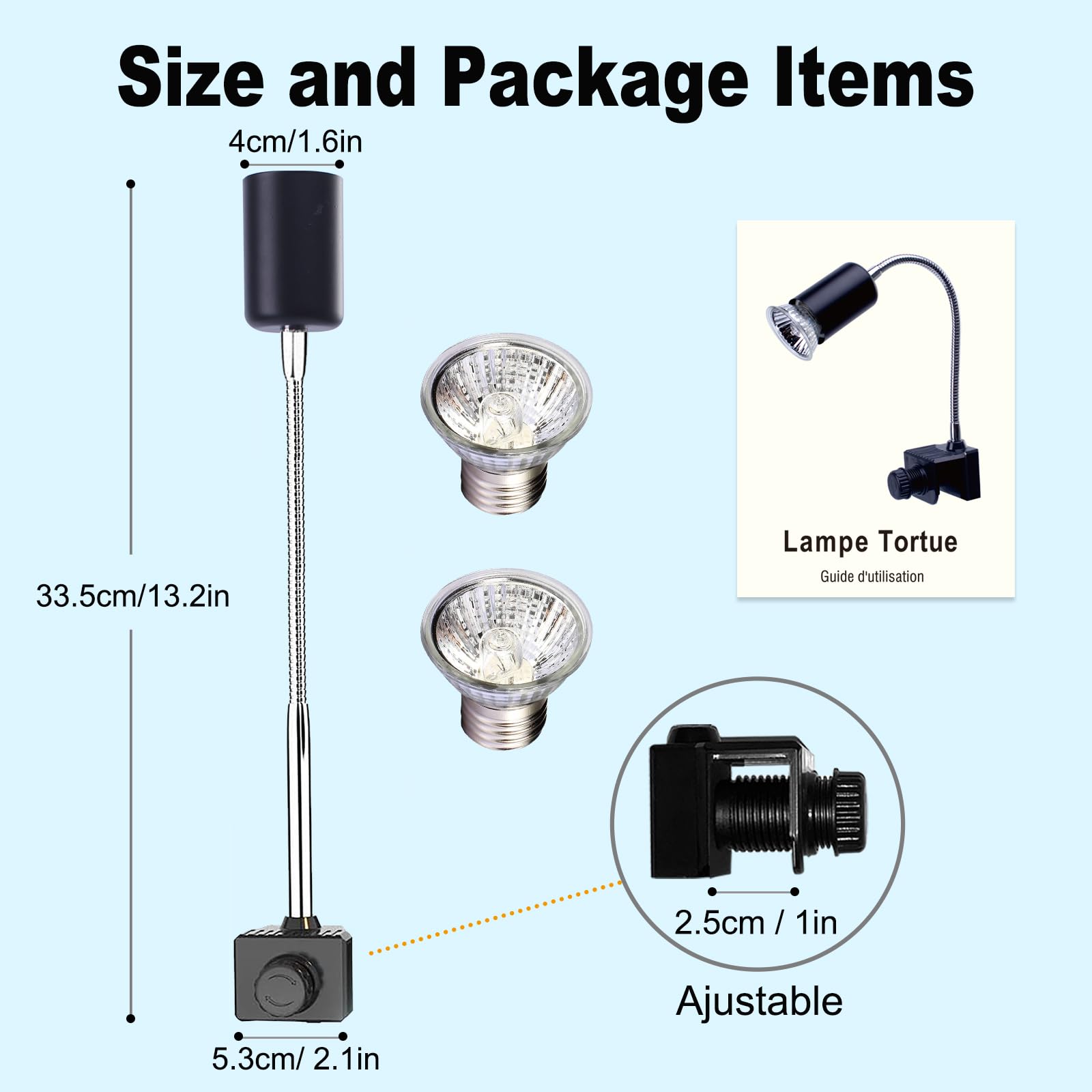 PewinGo lamp supports multiple bulb types for heating