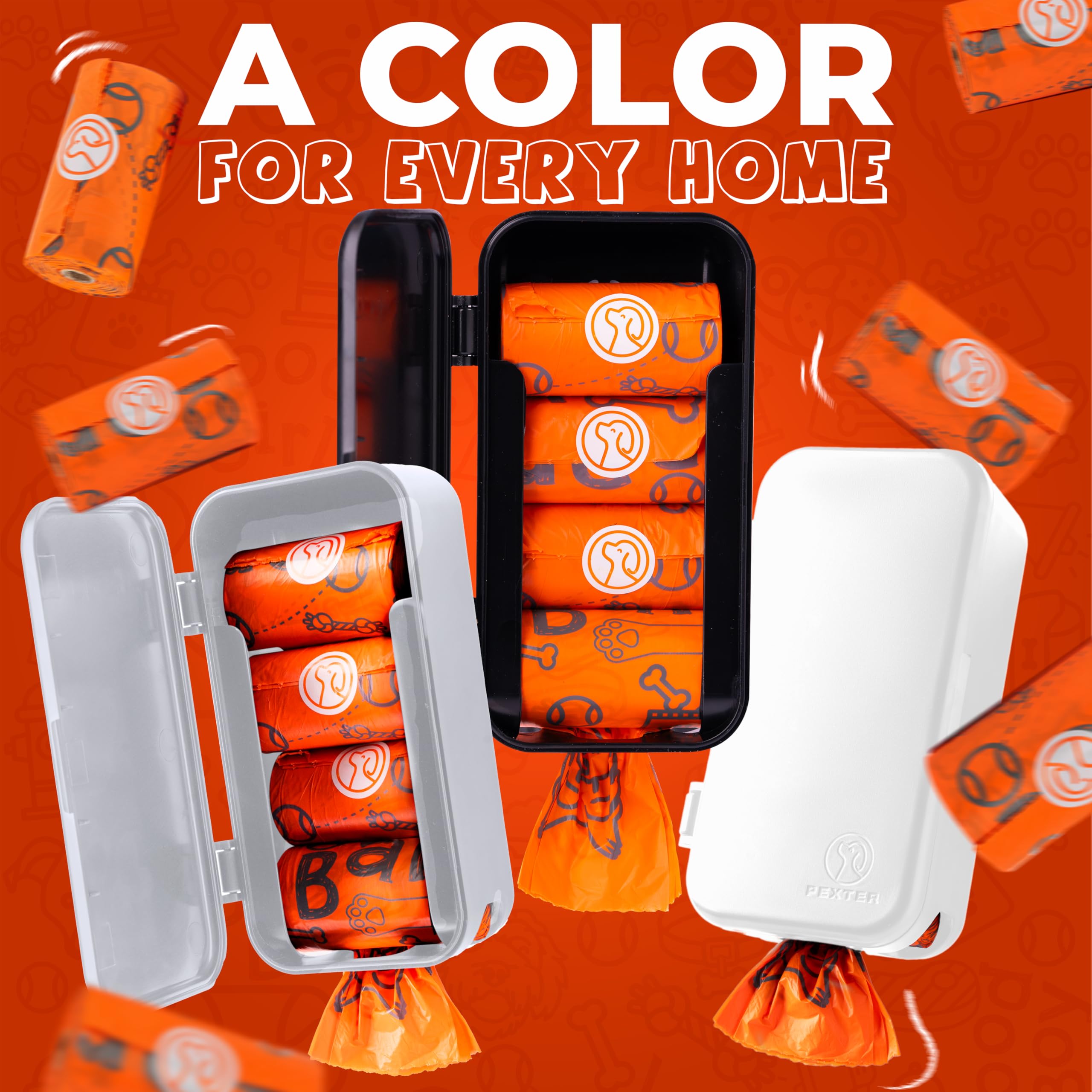 PEXTER compact design saves space while staying functional and tidy.