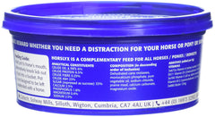 PFIFF Horslyx Minis 650g original flavour close-up shows high oil content
