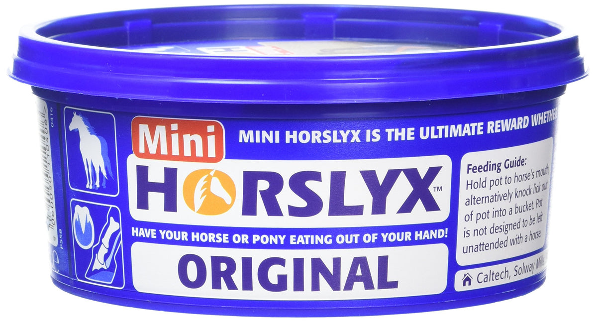 PFIFF Horslyx Minis 650g original flavour packshot highlighting hoof health support