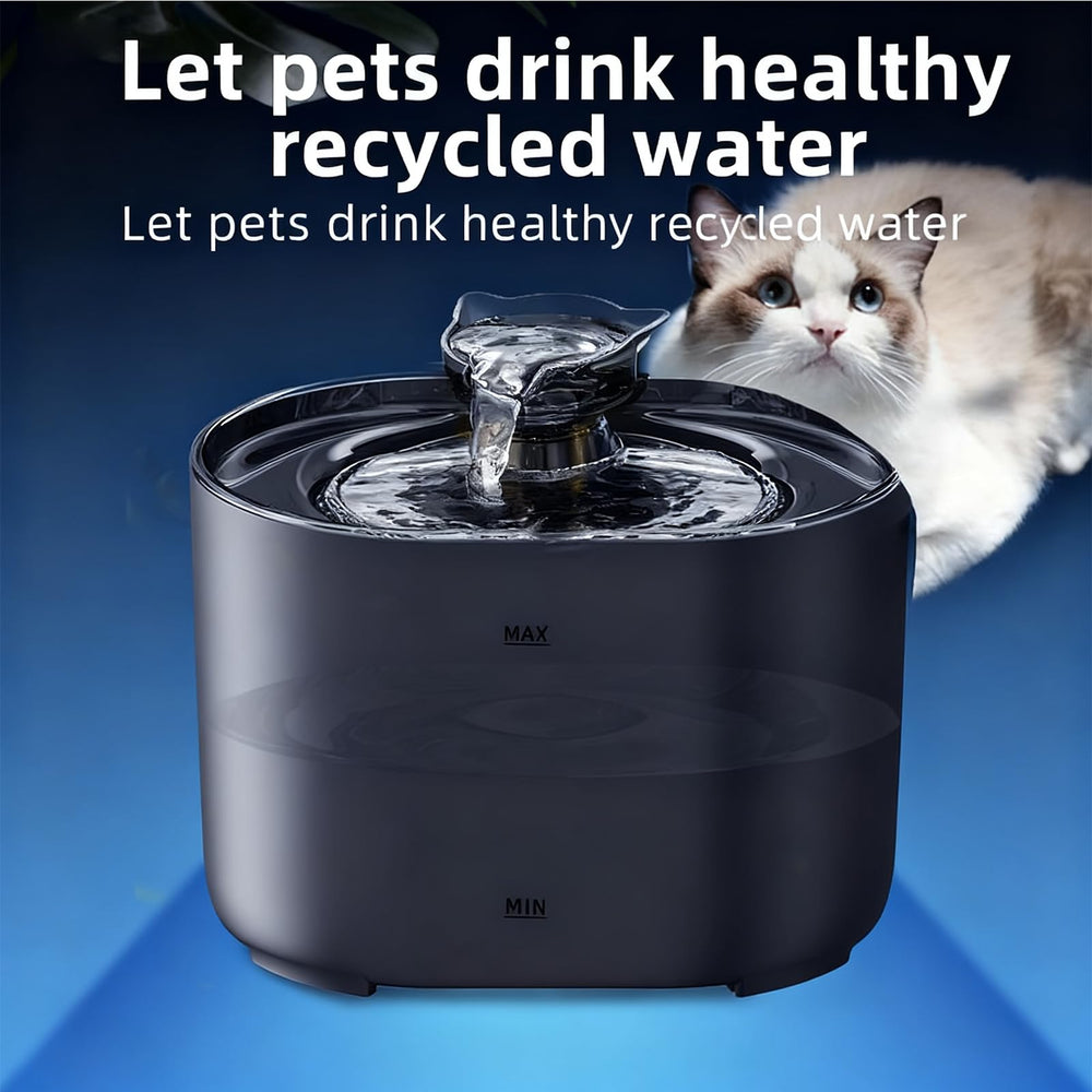 PGID cat fountain designed for indoor use in compact homes