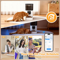 PGID feeder live monitoring view via app for peace of mind