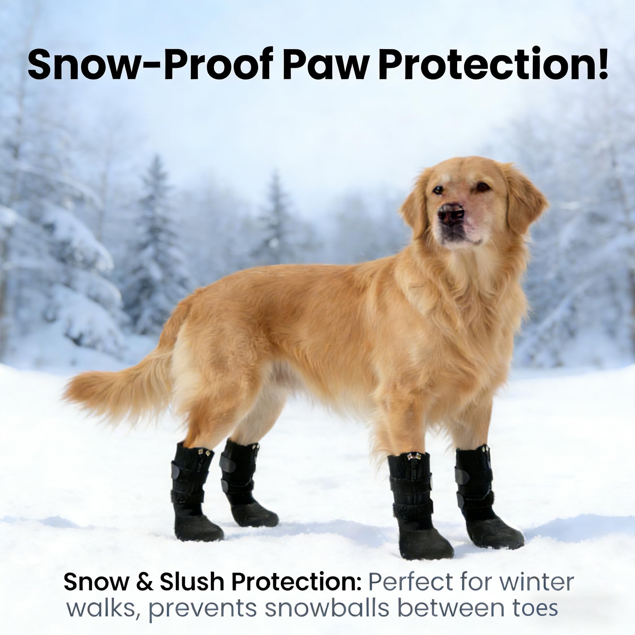 Phaechild premium materials shield paws from sharp objects and rough terrain.