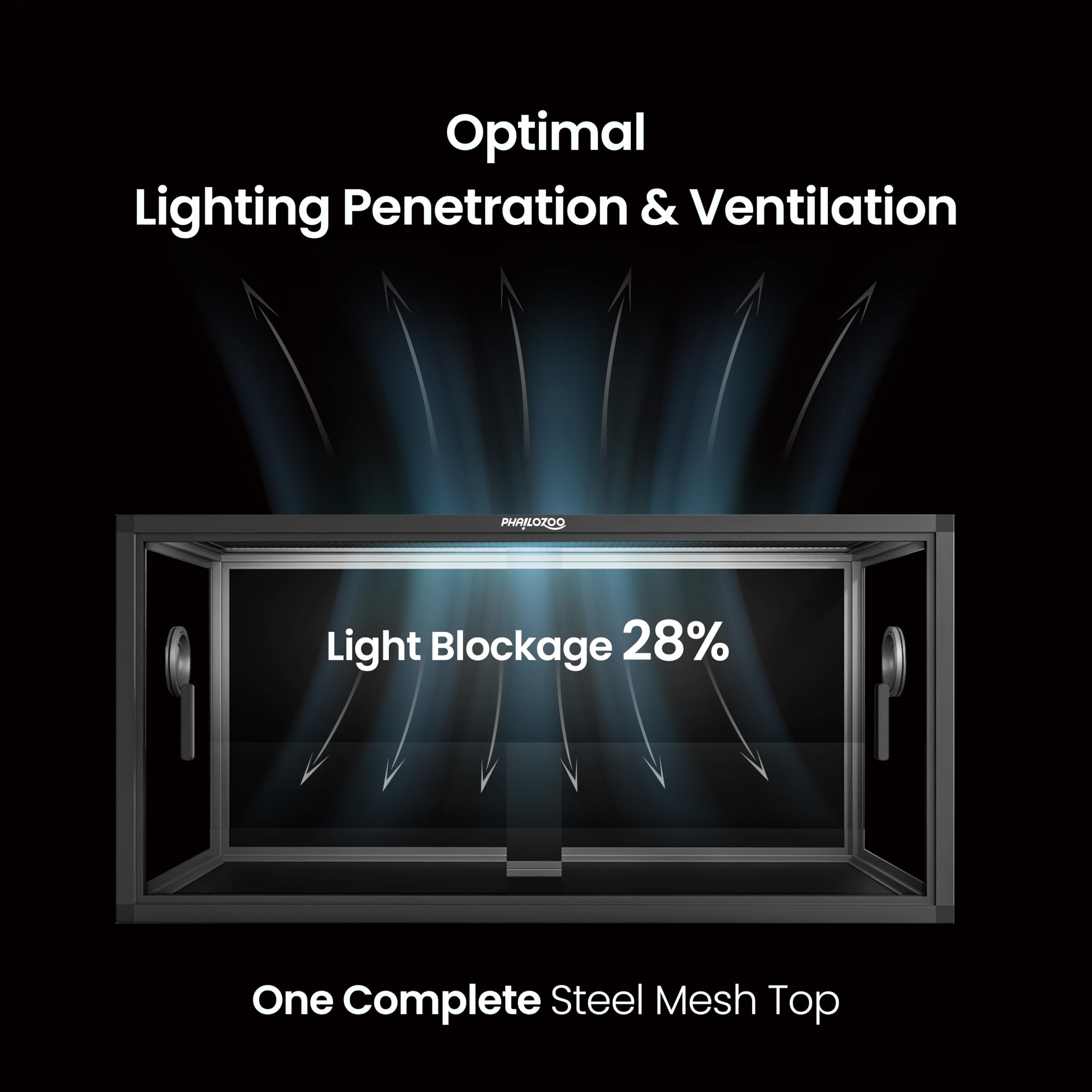 Phailozoo glass sliding doors offer secure access and clear visibility