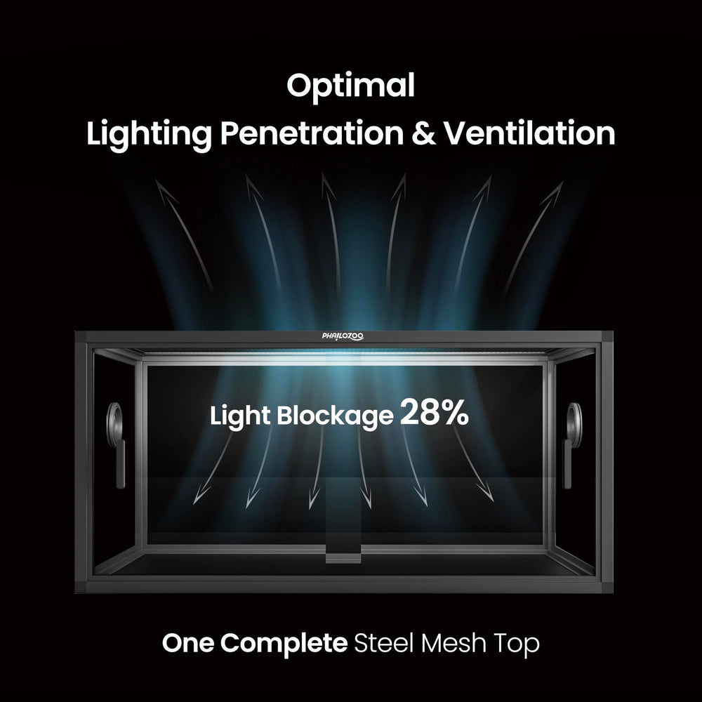 Phailozoo glass sliding doors offer secure access and clear visibility