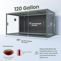 Phailozoo stackable enclosure with aluminum frame supports scalable reptile homes.
