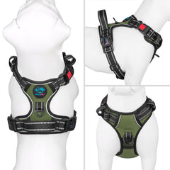 PHOEPET locking neck buckle for secure, quick on/off