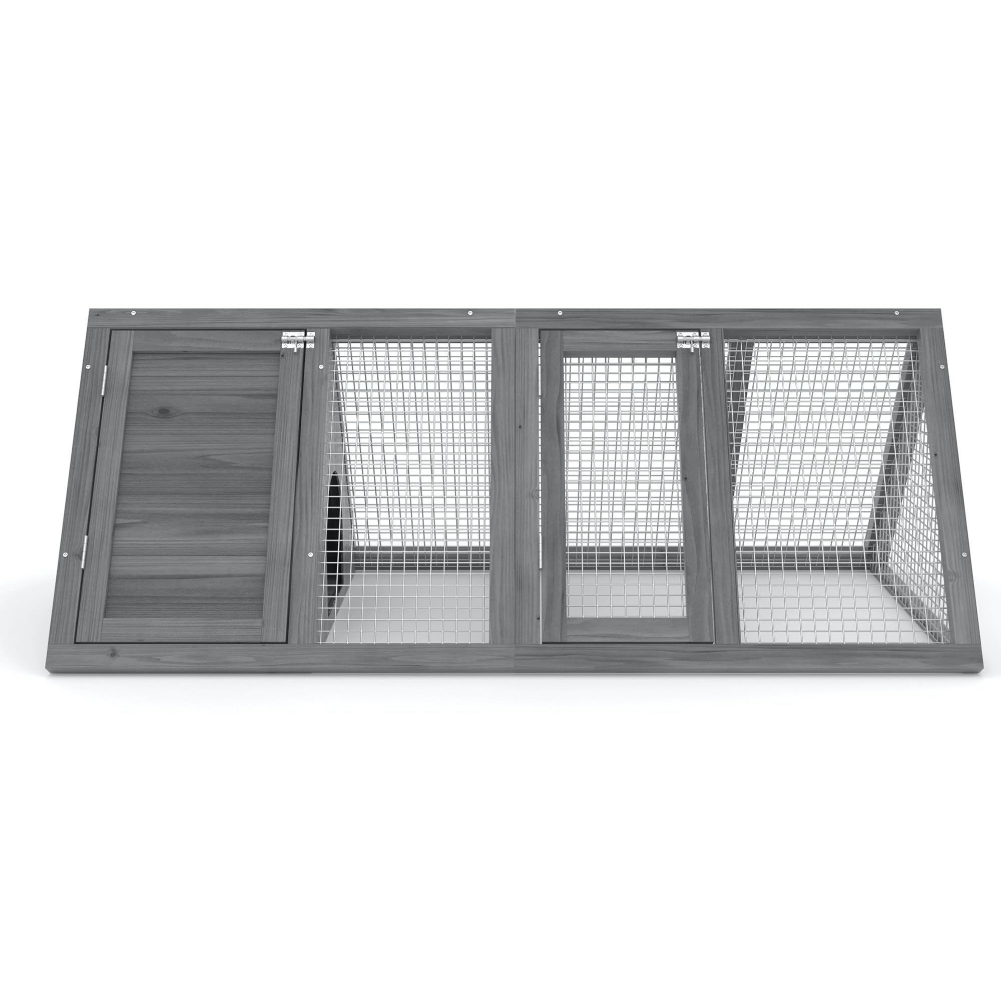 Phonjoroo compact dimensions 47-2 x 23-2 x 17-7 fits indoors or outdoors