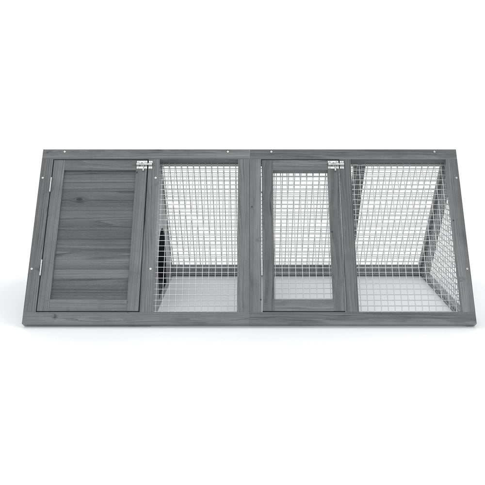 Phonjoroo compact dimensions 47-2 x 23-2 x 17-7 fits indoors or outdoors