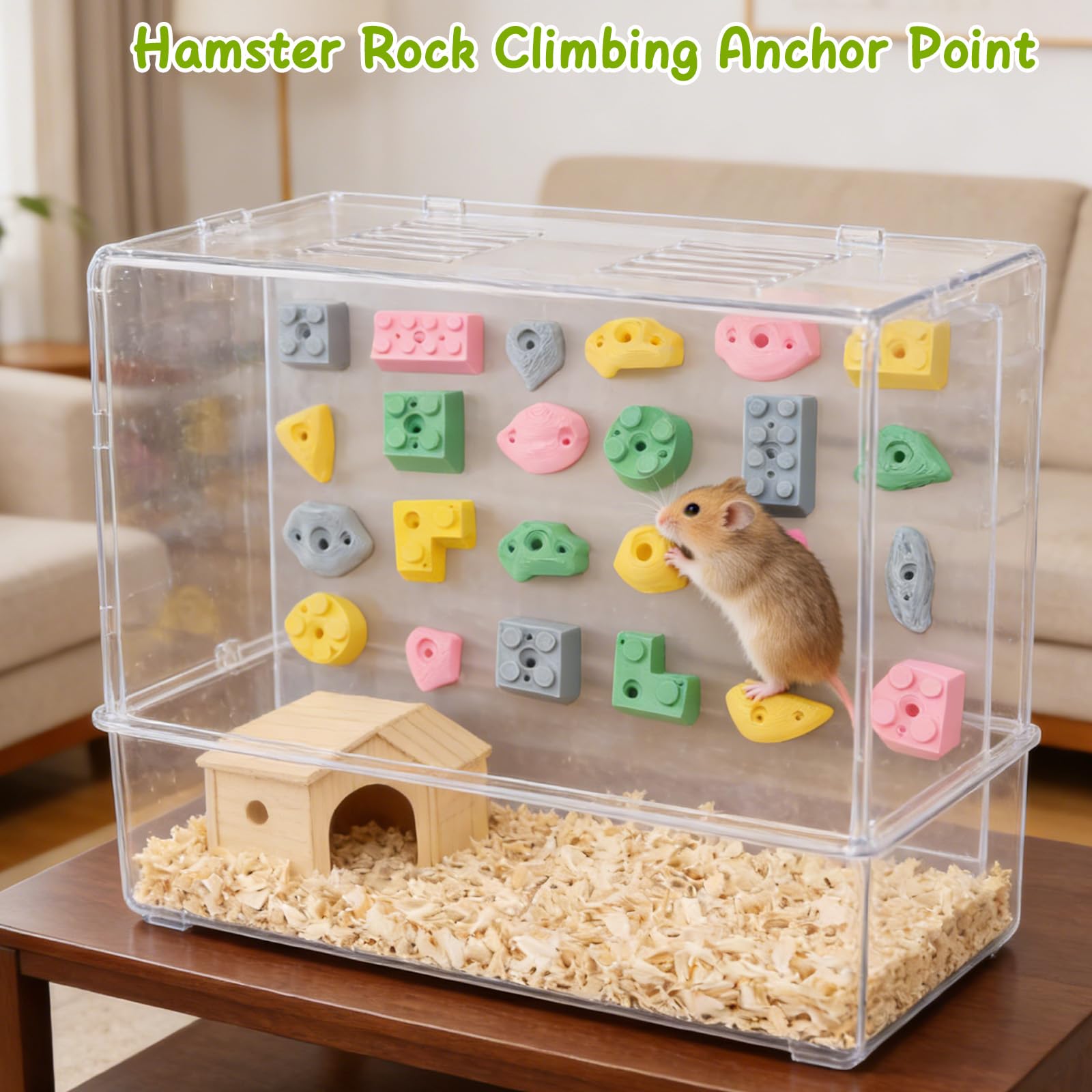 PHSSHOP DIY color rock blocks add vibrant decor and engagement