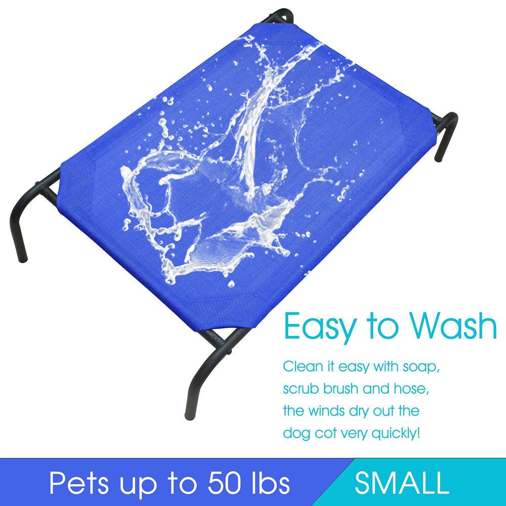 PHYEX raised pet cot offers easy assembly with included tools