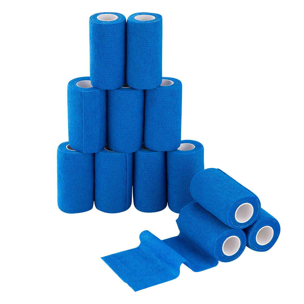 PHYTOP adhesive bandage wrap blue roll close-up for quick, comfortable application