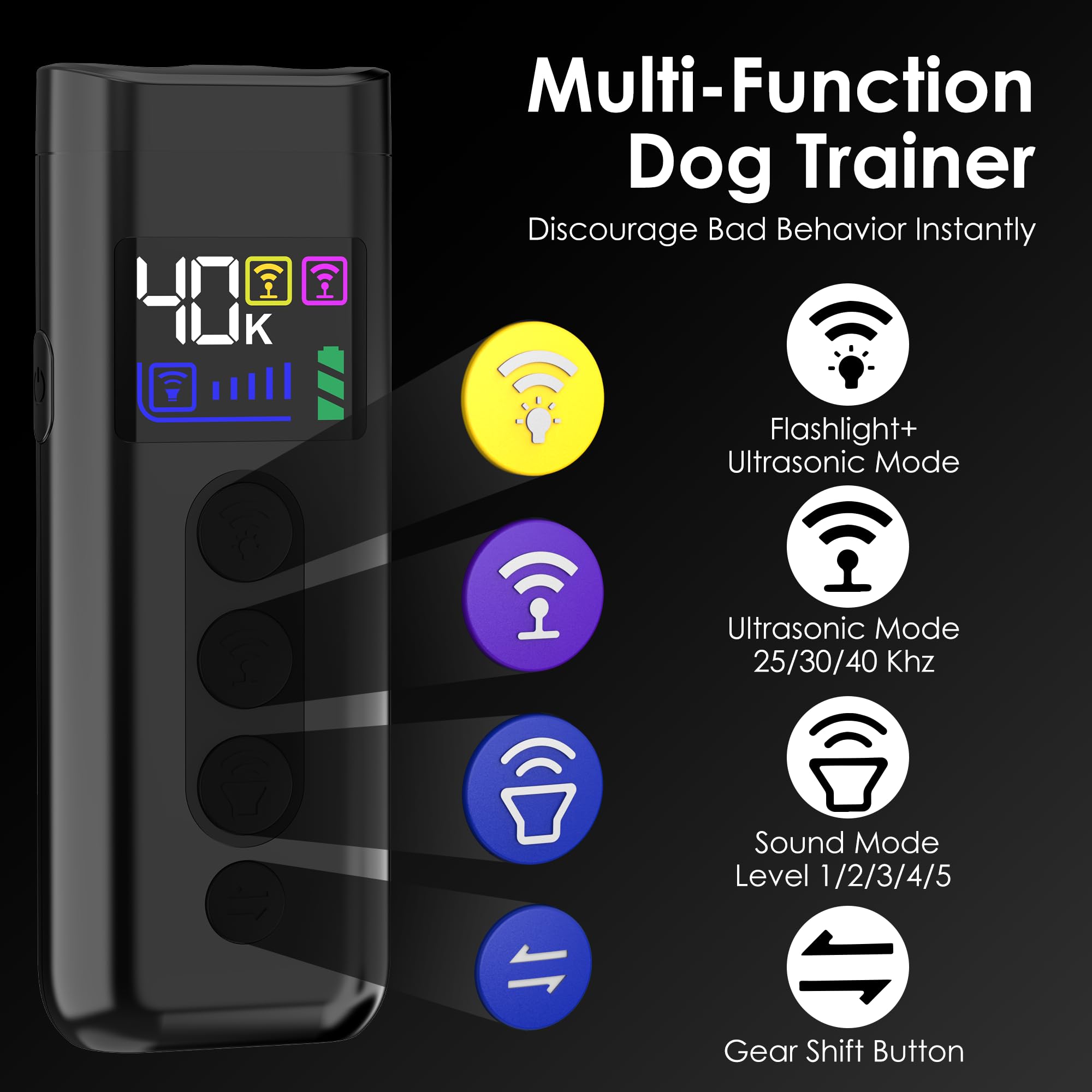 Phzibor deterrent operates up to 65 feet for indoor and outdoor training