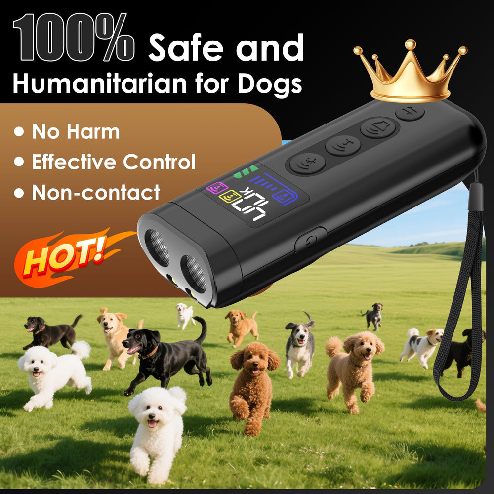 Phzibor versatile indoor and outdoor use helps manage barking in shared spaces