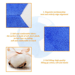 PIANG GOUER outdoor play scene showing durable, washable toy with squeaks.