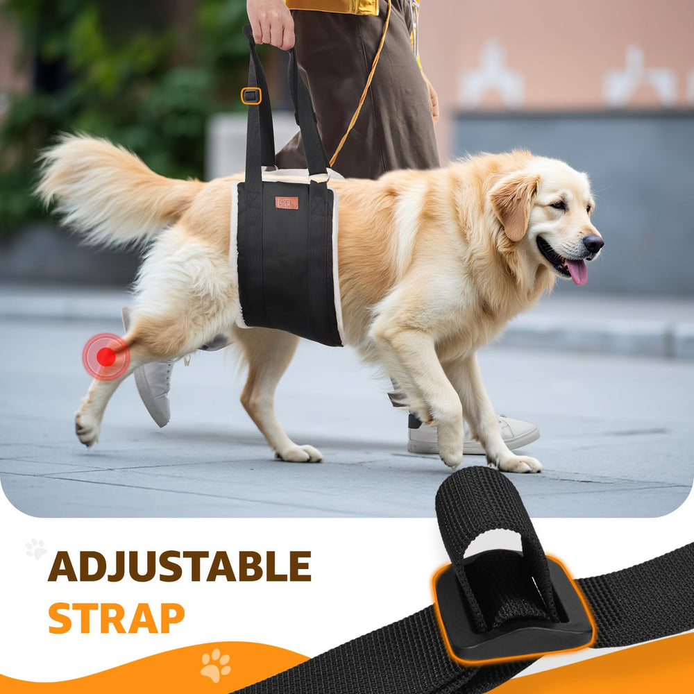 PICK FOR LIFE adjustable length strap 52-76 inches fits different dogs