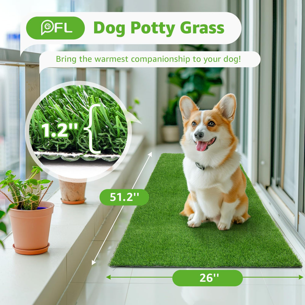 PICK FOR LIFE easy-clean grass pad ready for rinse and dry