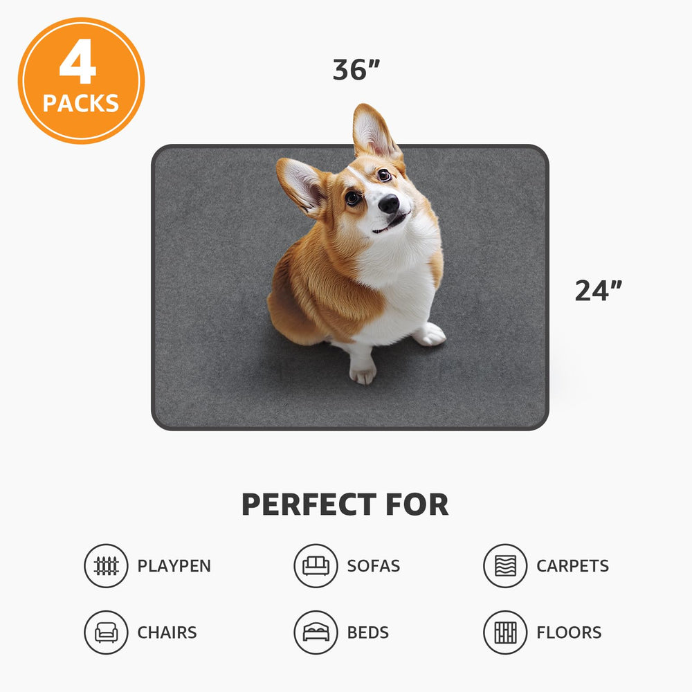 PICK FOR LIFE machine-washable dog pad for easy cleanup