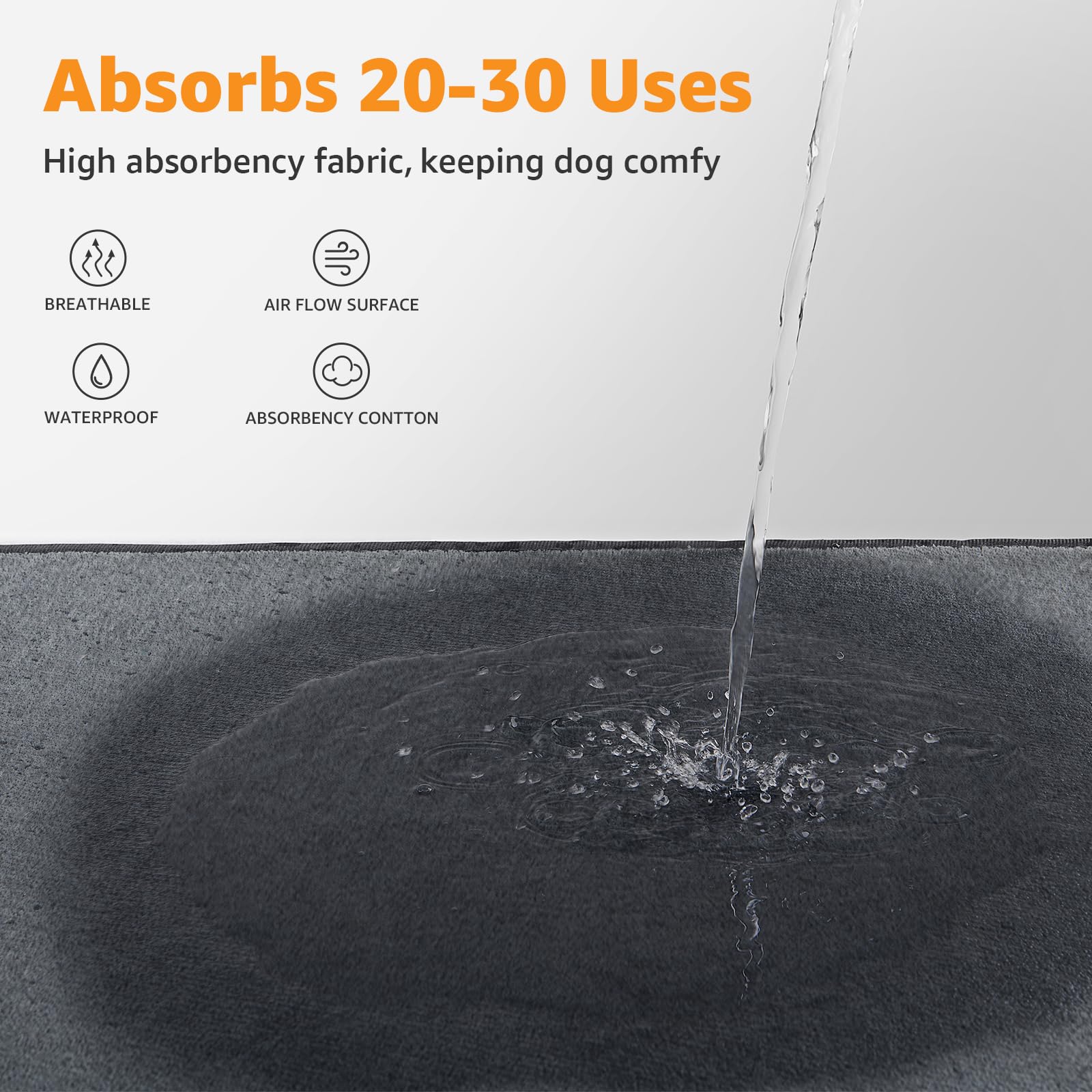 PICK FOR LIFE odor-control washable pad for clean spaces