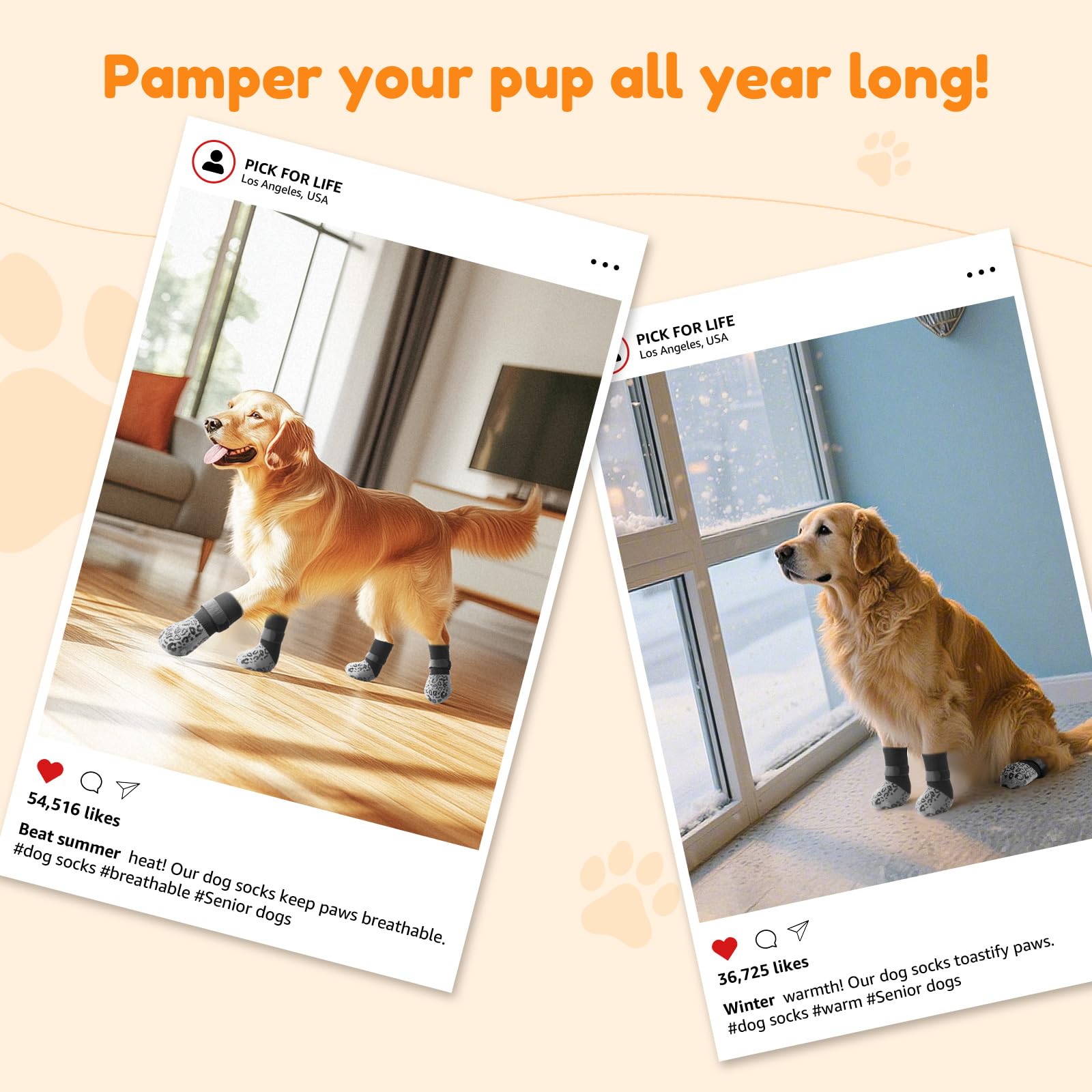 Engineered grip remains even when dogs twist or pivot on slick surfaces.
