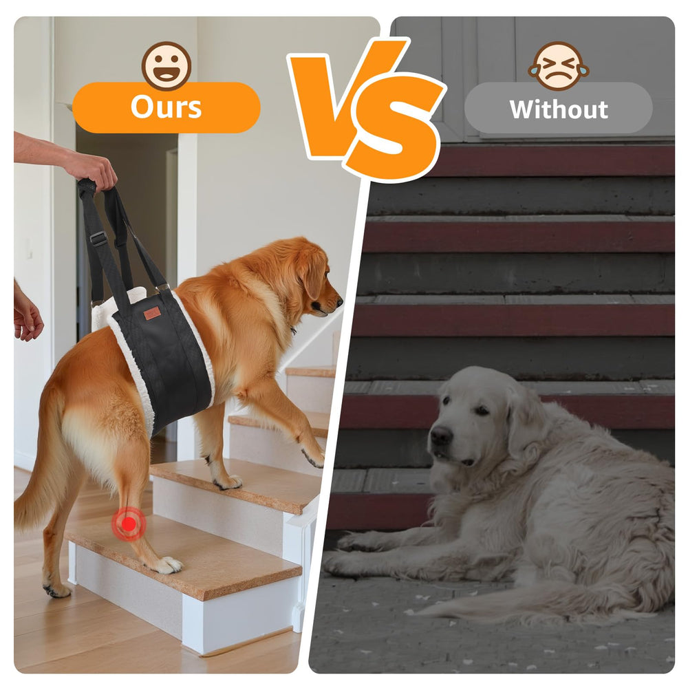 PICK FOR LIFE dog sling for large dogs aids hip and hind leg support during daily tasks