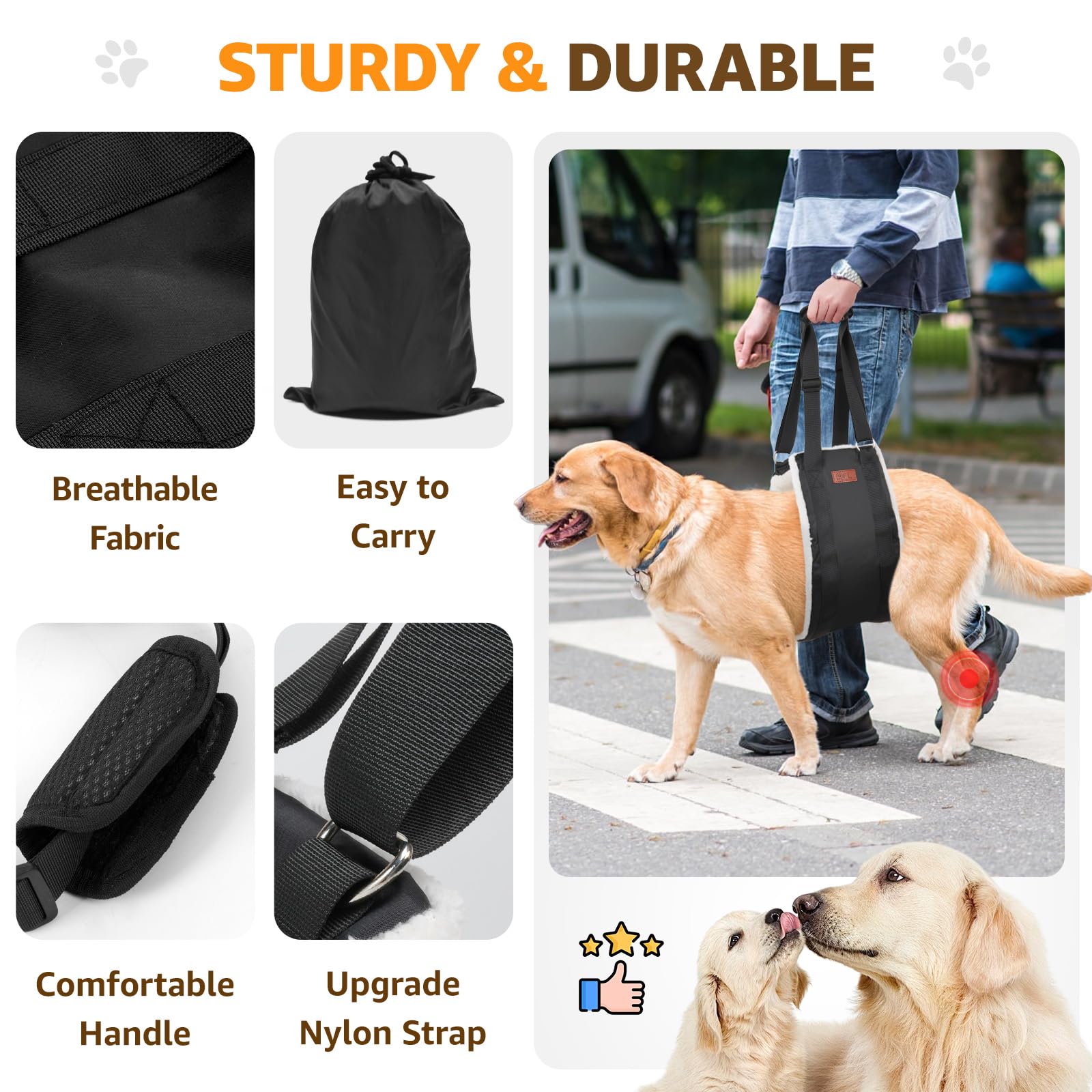 PICK FOR LIFE drawstring bag stores the harness for portable storage