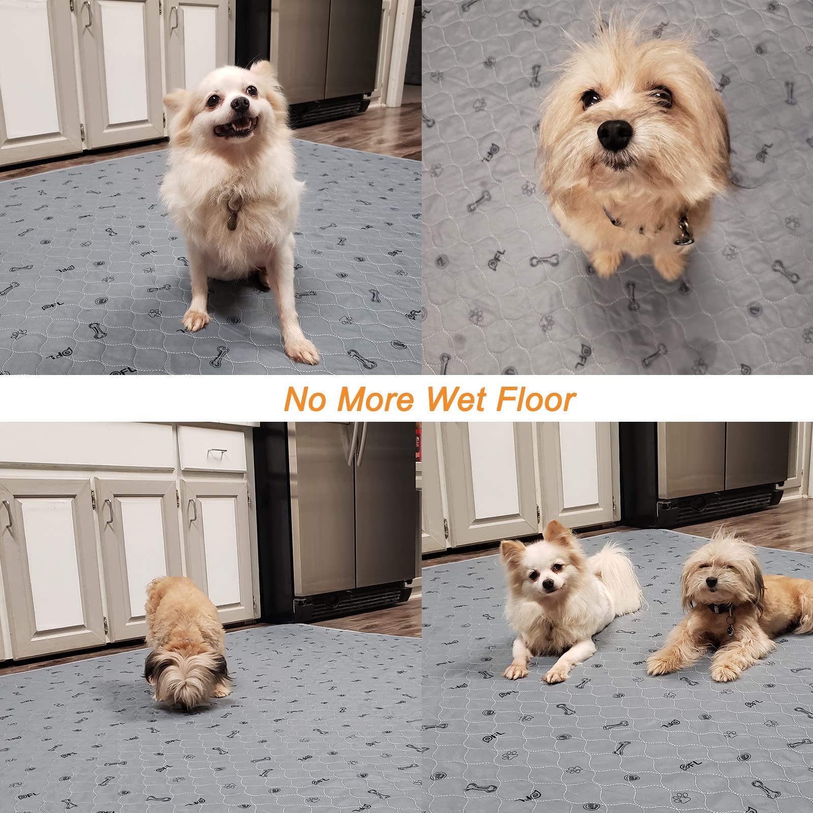 PICK FOR LIFE floor protector dog pad for kennels and playpens with secure grip.