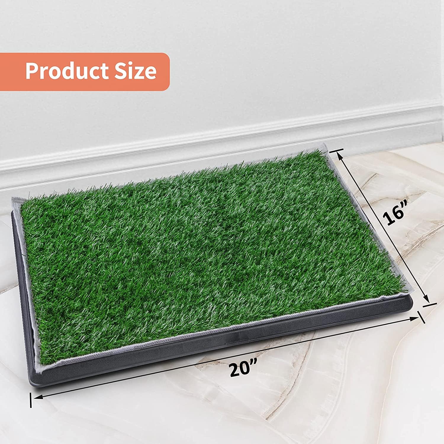 PICK FOR LIFE full four-layer potty system with grass and trays.