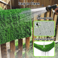 Pick For Life Grass Pad Dogs soft blades create a natural feel under paw.