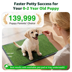 PICK FOR LIFE artificial grass pad drainage holes aid quick cleanup