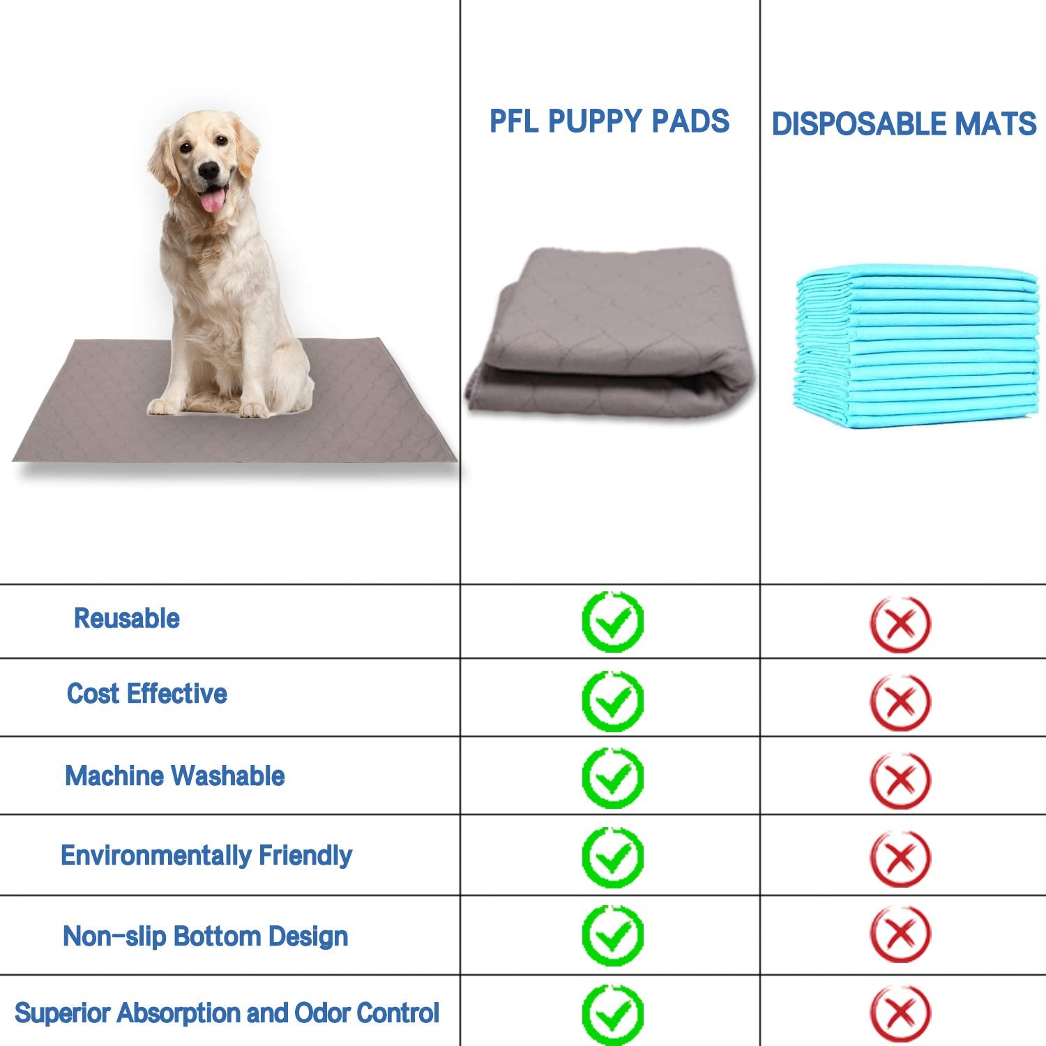 PICK FOR LIFE multi-use pad supports training travel and crate protection.
