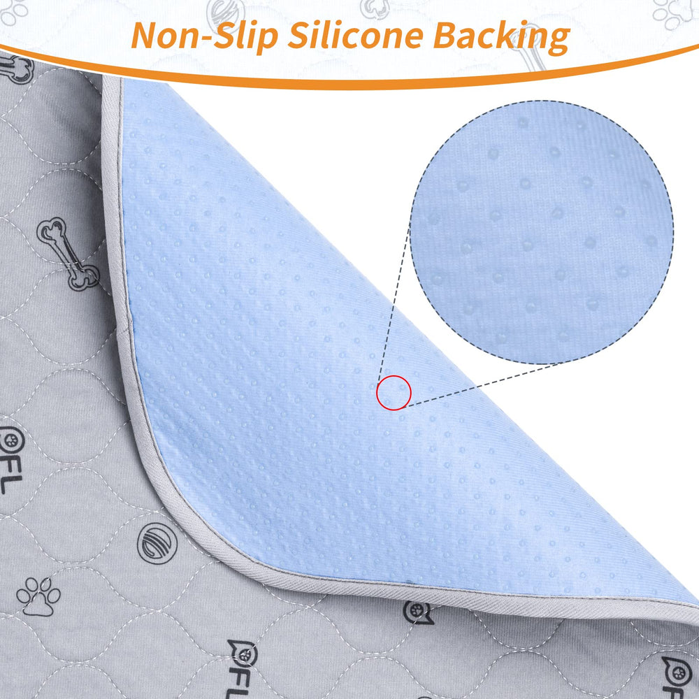 Pick For Life non-slip bottom pad stays in place on floors.