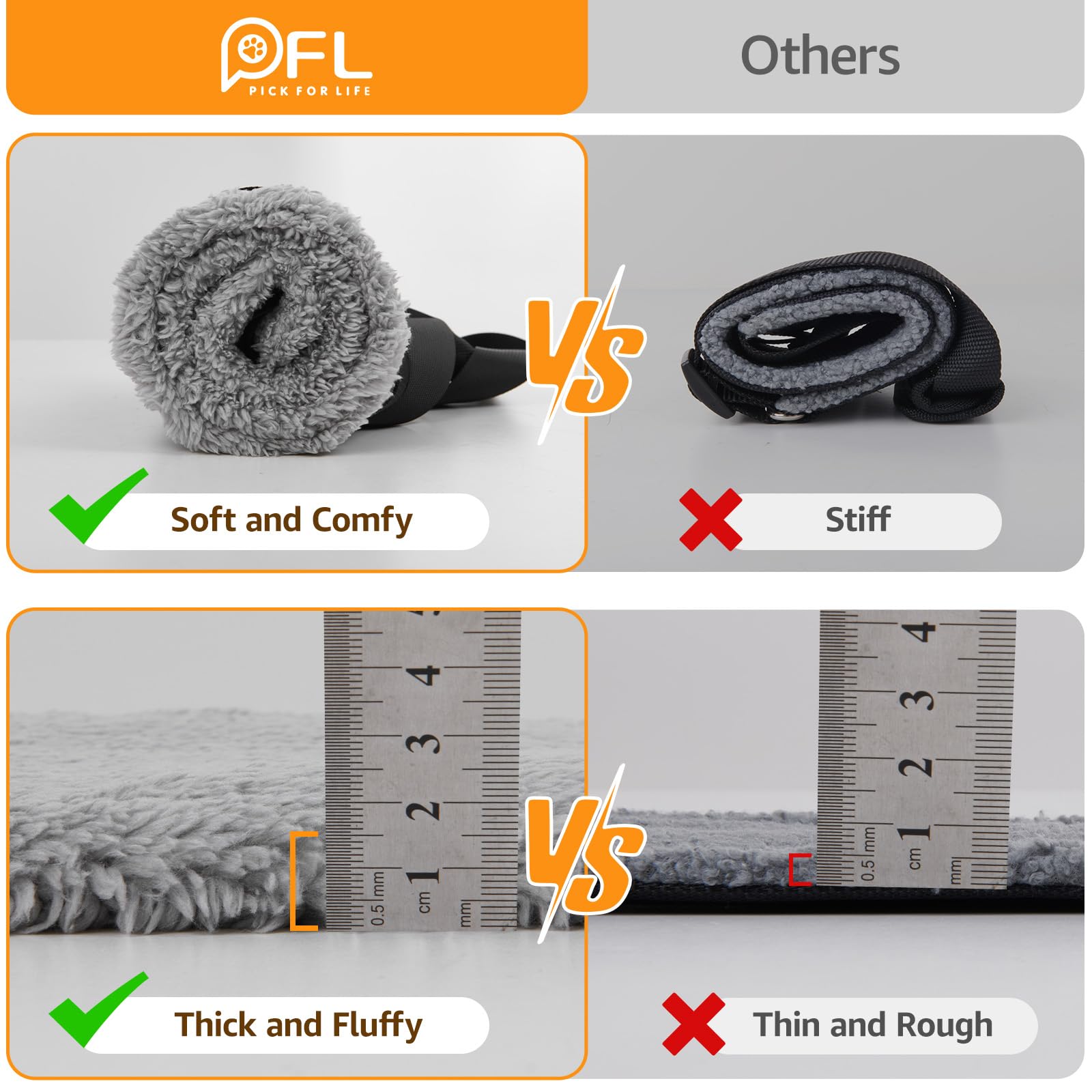 Pick For Life oxford fabric outer shell provides daily durability.
