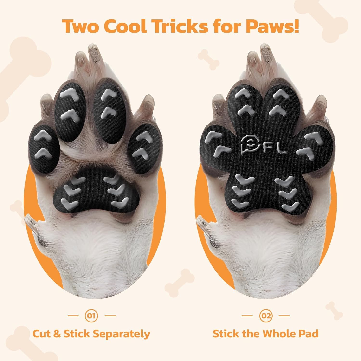 PICK FOR LIFE padding reducing dirt transfer from paws