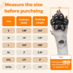 Soft breathable paw pad material protecting paw while providing grip